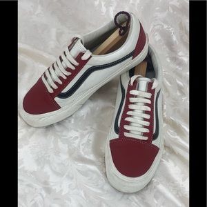 Leather Vans men’s sz 8  womens sz 9 1/2